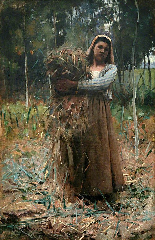 The Faggot Collector, 1880, Arthur Melville