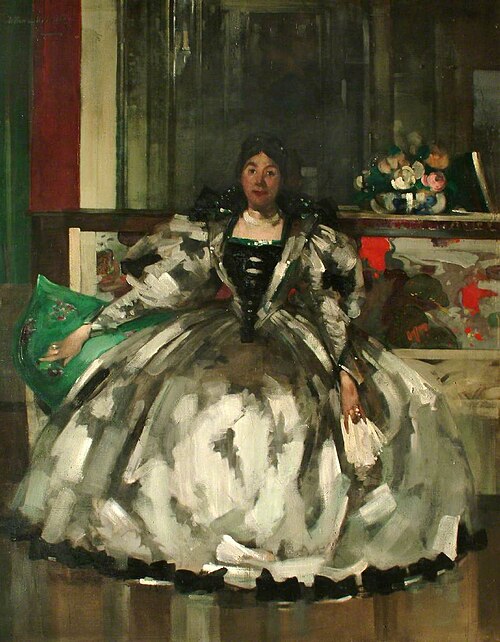Mrs Graham Robertson, 1900, Arthur Melville