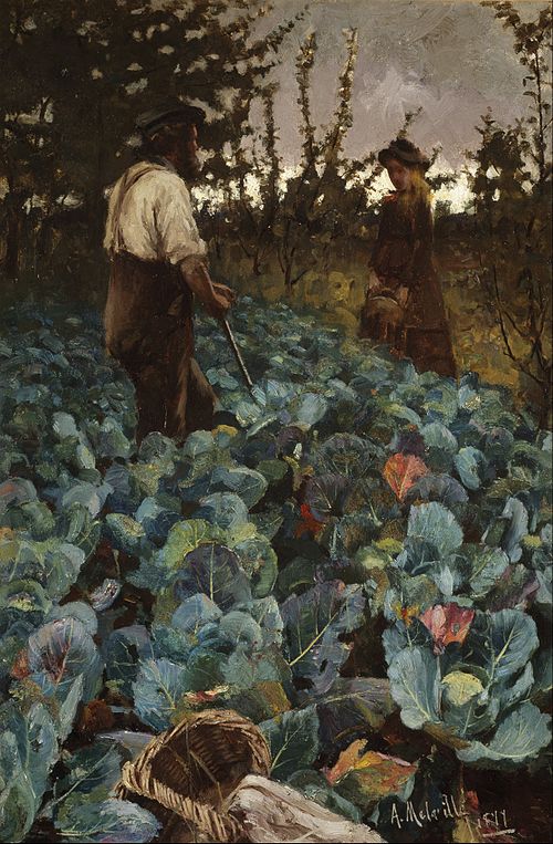 A Cabbage Garden, 1877, Arthur Melville