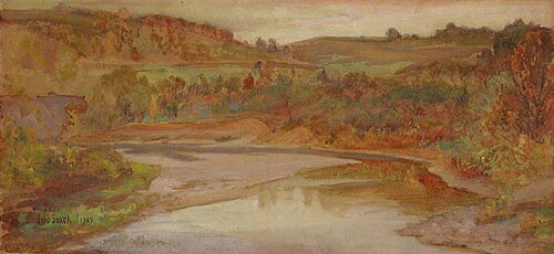 The Whitewater River, 1900, Otto Stark