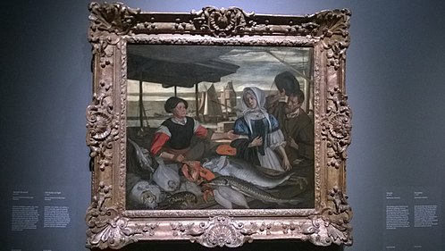 The Fish Market, 1672, Emanuel de Witte