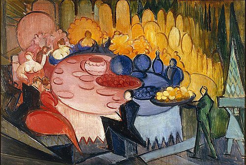 La Fête., 1925, Leon Chwistek