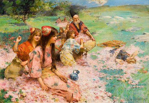 Rose Harvest, 1887, Henry Siddons Mowbray