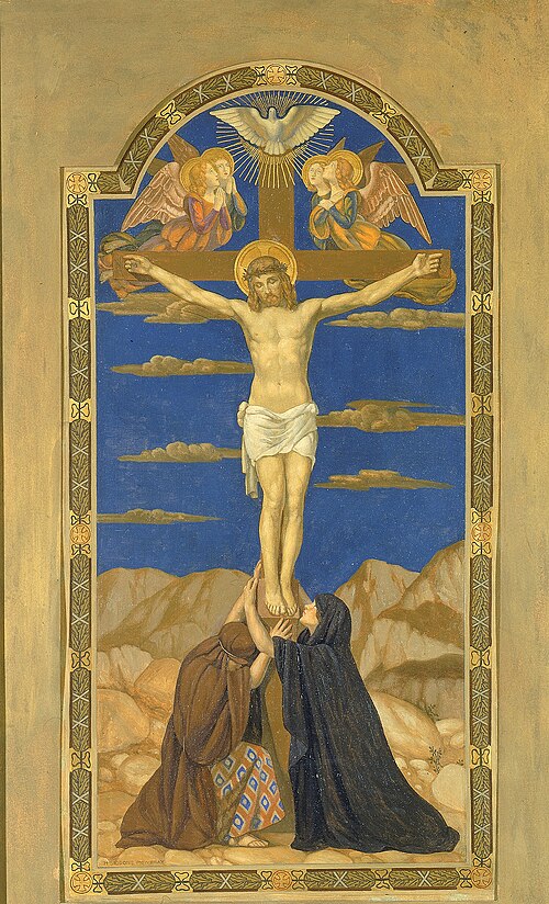 Crucifixion, 1920, Henry Siddons Mowbray