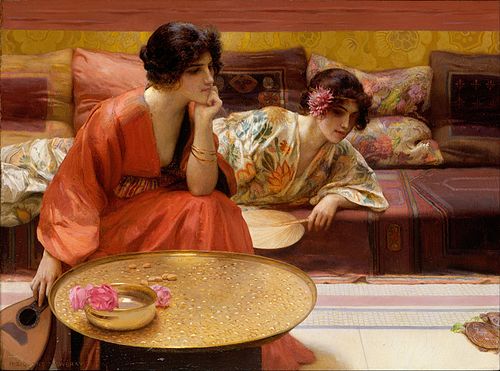 Idle Hours, 1895, Henry Siddons Mowbray
