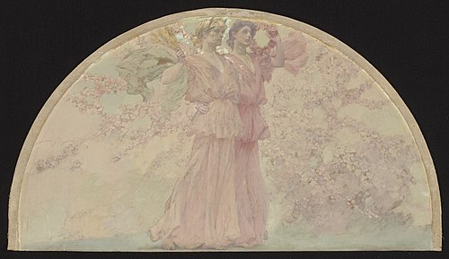 Ceres and Proserpine Reunited, 1893, Henry Siddons Mowbray