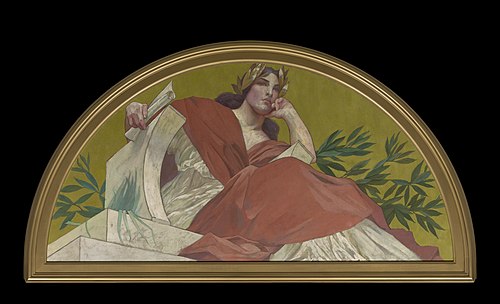 Muse of Tragedy, 1893, Henry Siddons Mowbray