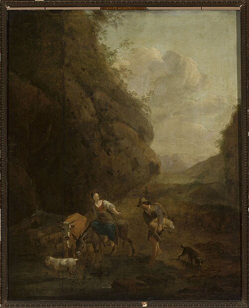 Pastoral scene, , Nicolaes Pieterszoon Berchem