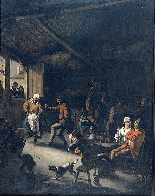 Peasant Dance, 1680, Nicolaes Pieterszoon Berchem