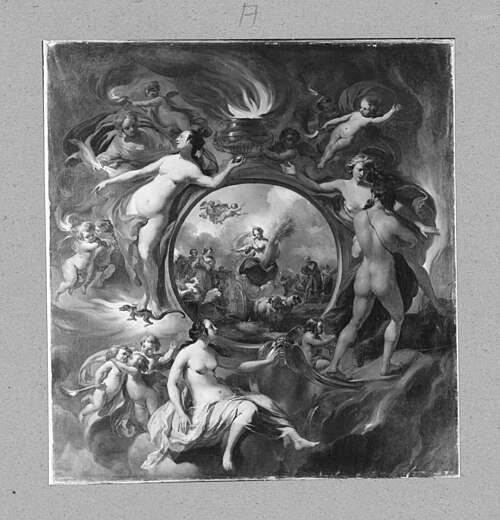 allegory, 1645, Nicolaes Pieterszoon Berchem