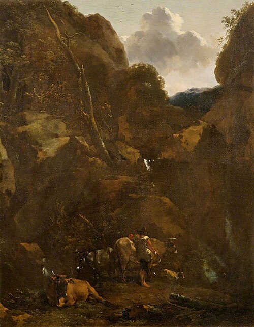 Landscape with Cattle, 1649, Nicolaes Pieterszoon Berchem