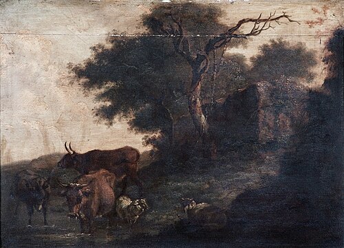 The Watering Place, , Nicolaes Pieterszoon Berchem