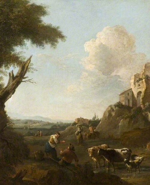Landscape, , Nicolaes Berchem
