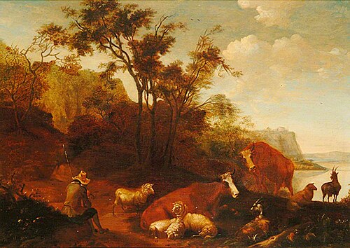 Landscape with Animals, , Nicolaes Berchem
