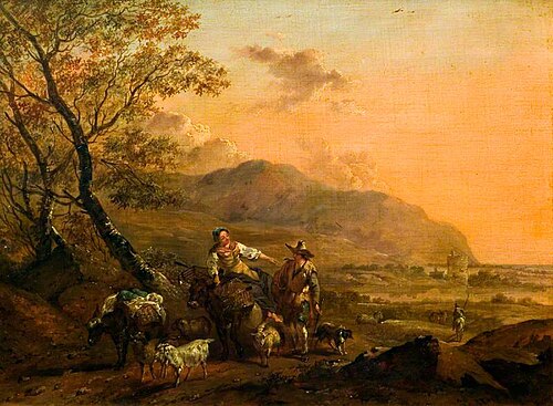 Landscape with Figures, , Nicolaes Pieterszoon Berchem