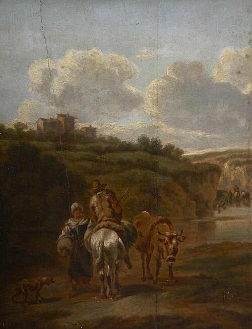 Landscape, , Nicolaes Pieterszoon Berchem