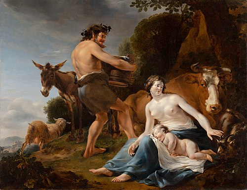 L'enfance de Zeus, 1648, Nicolaes Berchem