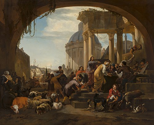 The Calling of St Matthew, 1655, Nicolaes Pieterszoon Berchem