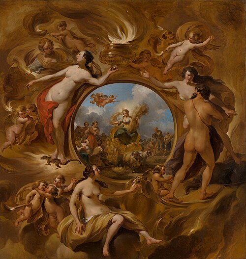 Allegory of Summer, 1675, Nicolaes Pieterszoon Berchem