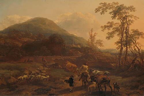 The Three Droves, 1656, Nicolaes Pieterszoon Berchem