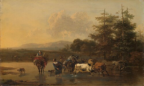 The Cattle Herd, 1656, Nicolaes Pieterszoon Berchem