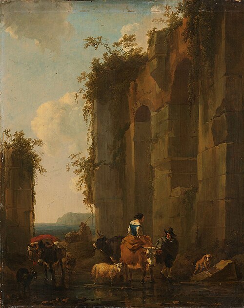 Ruines italiennes, 1658, Nicolaes Berchem
