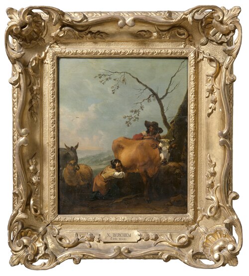 Milking-time, 1659, Nicolaes Pieterszoon Berchem