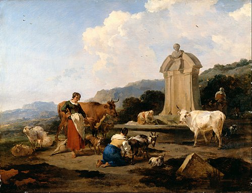 Le Midi, 1645, Nicolaes Berchem