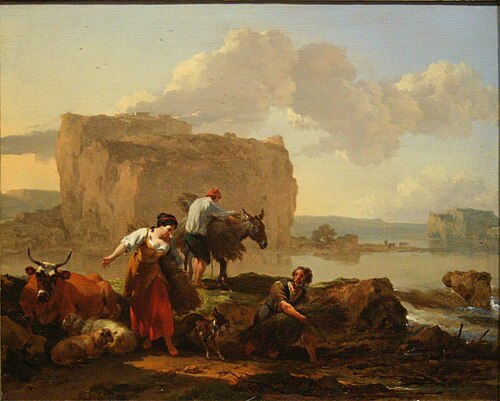 The Fagots, 1670, Nicolaes Pieterszoon Berchem