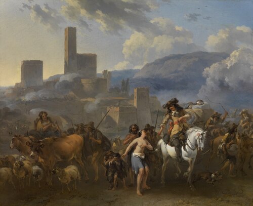 War Time, 1650, Nicolaes Berchem