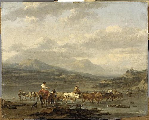 Le Gué, 1658, Nicolaes Pieterszoon Berchem