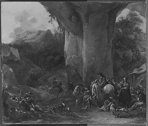 Zigeunerlager, 1670, Nicolaes Pieterszoon Berchem