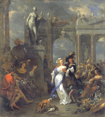 The Prodigal Son with the Prostitutes, 1670, Nicolaes Pieterszoon Berchem