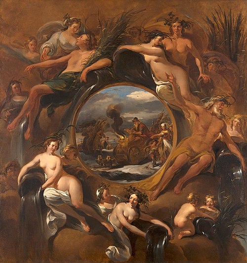 Allegory of Winter, 1675, Nicolaes Pieterszoon Berchem