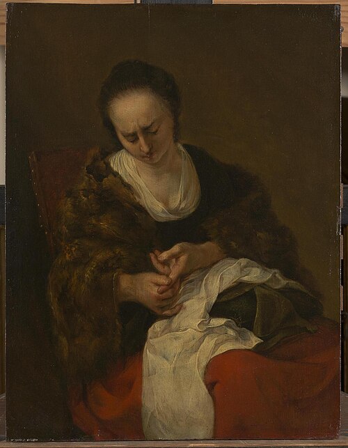 Seamstress, 1640, Nicolaes Pieterszoon Berchem