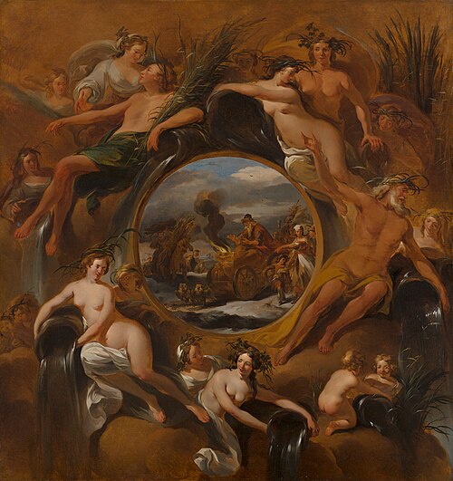 Allegory of Winter, 1670, Nicolaes Pieterszoon Berchem