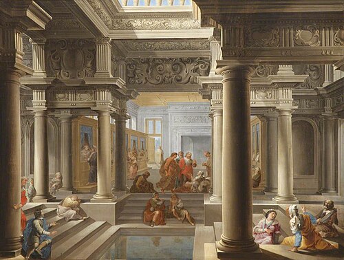 Pool of Bethesda, 1647, Dirk van Delen