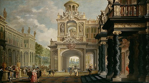 Großer Gartenpalast, 1640, Dirck van Delen