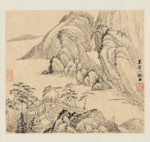 吴历山水图册, , Wu Li