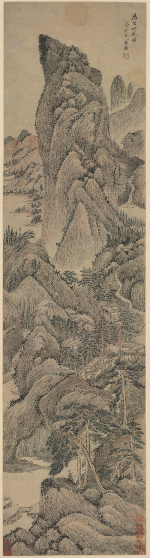 Pine Wind from Myriad Villages, 1778, Wu Li