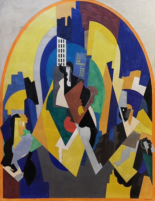 Espace rythmé selon le plan, 1920, Albert Gleizes