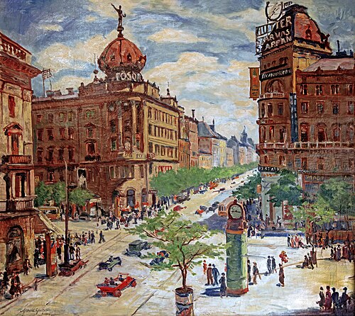 Vue de Budapest, 1904, Albert Gleizes