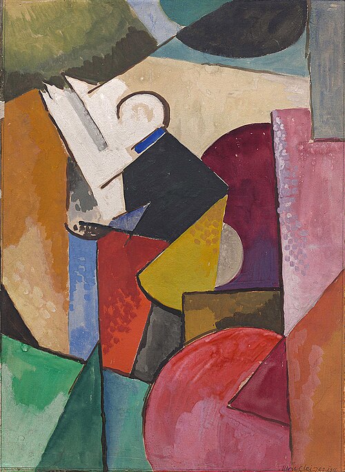 Musician (Florent Schmitt), 1915, Albert Gleizes