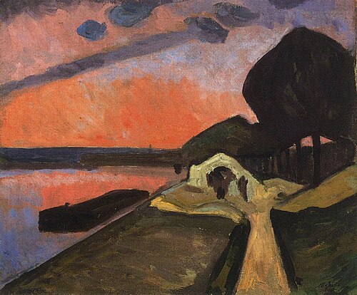 Bords de la Marne, 1909, Albert Gleizes