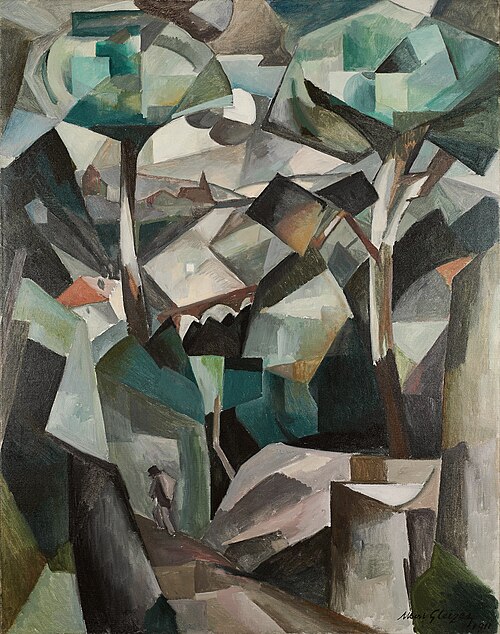 Le Chemin, Paysage à Meudon, 1911, Albert Gleizes