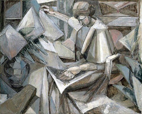 La Femme aux phlox, 1910, Albert Gleizes