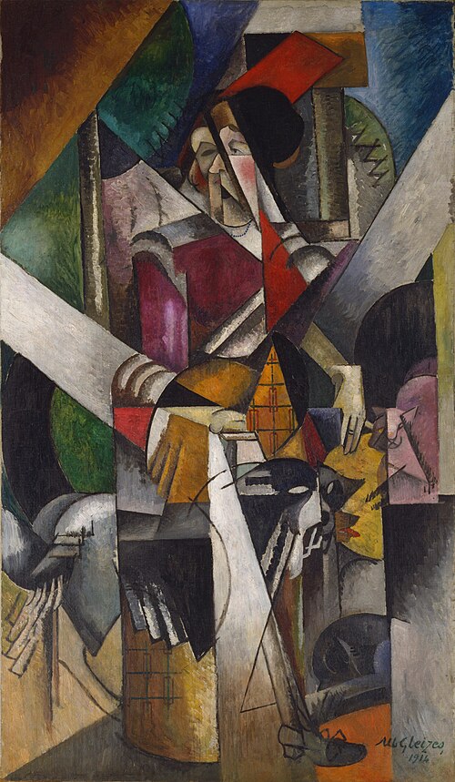 La Dame aux bêtes, 1914, Albert Gleizes