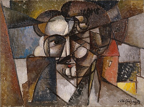Head in a Landscape, 1990, Albert Gleizes