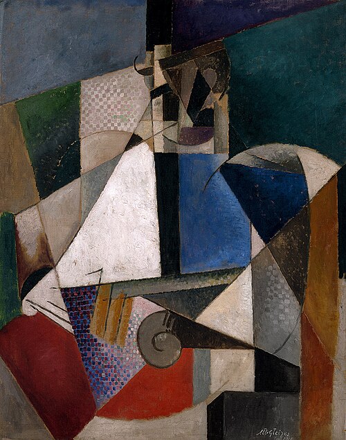 Portrait d'un médecin militaire, 1914, Albert Gleizes