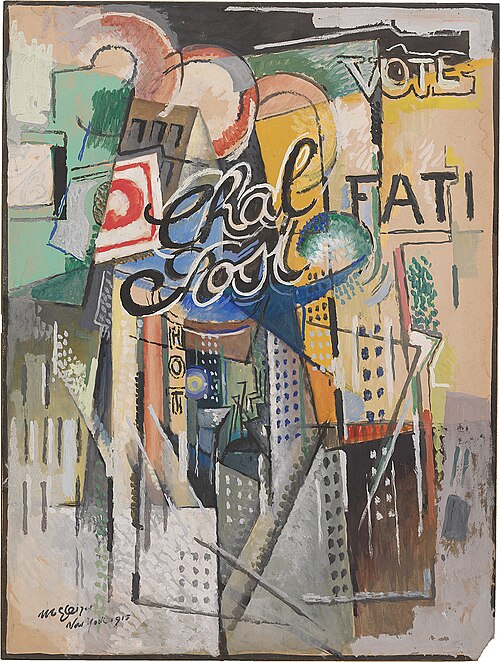 Chal Post, 1915, Albert Gleizes